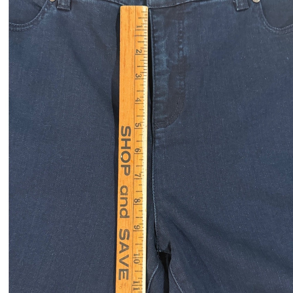 Talbots Simply Flattering 5-Pocket Jegging Indigo Blue Denim Pants Size 16 NWT - Picture 4 of 6